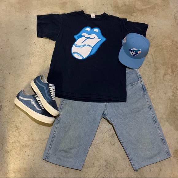 Vintage Rolling Stones baseball tee - Picture 3 of 4